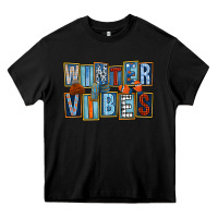 Black winter vibes Heavy Core Tee - FaDigitalArtStudio