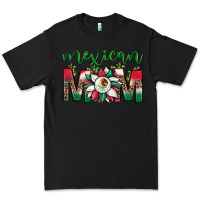 Black mexican flag sunflower mom leopard Premium Tee - JahusDesignShop