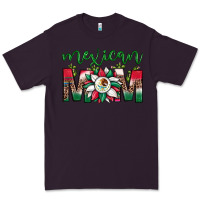 Plum mexican flag sunflower mom leopard Premium Tee - JahusDesignShop