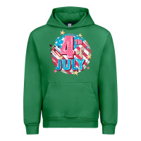 Emerald 4th of July Urban Hoodie - FaDigitalArtStudio