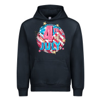 Navy 4th of July Urban Hoodie - FaDigitalArtStudio