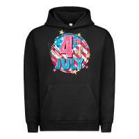 Pigment Black 4th of July Urban Hoodie - FaDigitalArtStudio