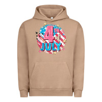 Pigment Burro 4th of July Urban Hoodie - FaDigitalArtStudio