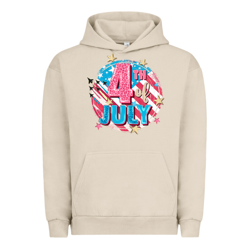 4th Of July Urban Hoodie by FaDigitalArtStudio | Teevron