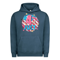 Pigment Midnight Navy 4th of July Urban Hoodie - FaDigitalArtStudio
