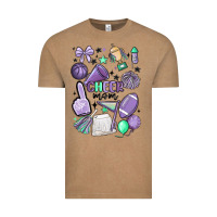 Vintage Coffee cheer mom Vintage Tee - MaliasSmallBusiness