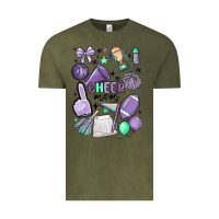 Vintage Olive cheer mom Vintage Tee - MaliasSmallBusiness