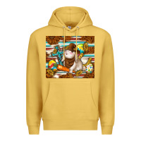 Antique Gold western bunny Premium Hoodie - TumblerDesignByShophia