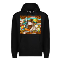 Black western bunny Premium Hoodie - TumblerDesignByShophia