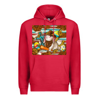 Cardinal western bunny Premium Hoodie - TumblerDesignByShophia