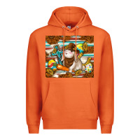 Carrot western bunny Premium Hoodie - TumblerDesignByShophia