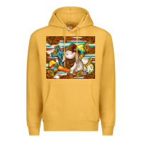 Mustard western bunny Premium Hoodie - TumblerDesignByShophia