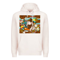 Pale Pink western bunny Premium Hoodie - TumblerDesignByShophia