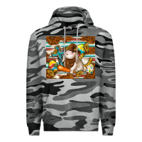 Slate Camo western bunny Premium Hoodie - TumblerDesignByShophia