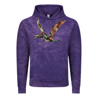 Cloud Purple Pteranodon Vintage Hoodie - LillyAllenDesigns