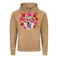 Vintage Camel valentine's day  white shepherd Vintage Hoodie - RanaPortraitStore