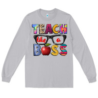 Moon Dust teach like a boss Long Sleeve Tee - NancyCooperArtShop