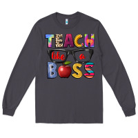Smoke teach like a boss Long Sleeve Tee - NancyCooperArtShop