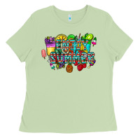Matcha enjoy summer Ladies Tee - CowhideDigitalArt