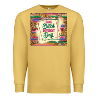 Antique Gold same bitch different day Premium Sweatshirt - TumblerDesignByShophia