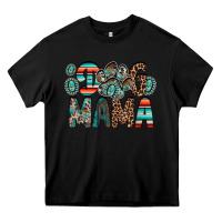 Black dog mama Heavy Core Tee - RacoonDesign