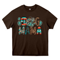 Chocolate Brown dog mama Heavy Core Tee - RacoonDesign