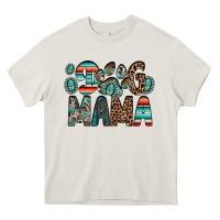 Cream dog mama Heavy Core Tee - RacoonDesign