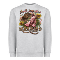 Shouldve Come With A Warning Boots  Cowboy Heavyweight Sweatshirt | Teevron