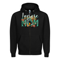 Black Lacrose Mom Zipper Hoodie - Bettercallsaul