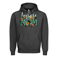 Charcoal Heather Lacrose Mom Zipper Hoodie - Bettercallsaul
