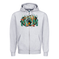 Heather Grey Lacrose Mom Zipper Hoodie - Bettercallsaul