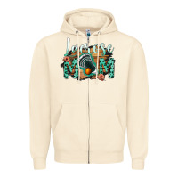 Sandshell Lacrose Mom Zipper Hoodie - Bettercallsaul