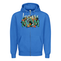 True Royal Lacrose Mom Zipper Hoodie - Bettercallsaul