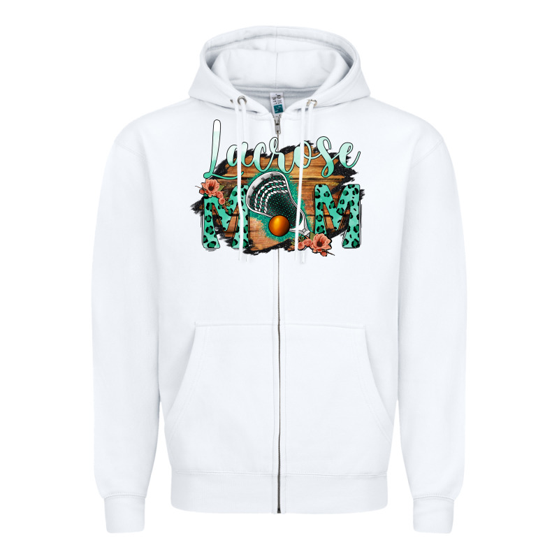 Lacrose Mom Zipper Hoodie by Bettercallsaul | Teevron