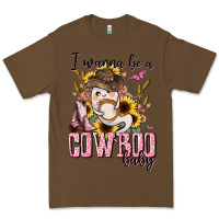 Cacao i wanna be a cowboo baby halloween Premium Tee - AdoDesignShop
