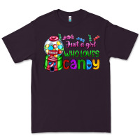Plum just a girl who loves candy Premium Tee - AdoDesignShop