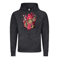 Vintage Black Pink winter long haired Cow Vintage Hoodie - NancyCooperArtShop