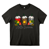 Asphalt hello summer Heavy Core Tee - CowhideDigitalArt