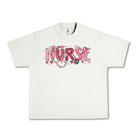 Pistachio nurse breast cancer awareness Urban Heavy Tee - MaliasSmallBusiness