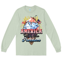 Matcha America ice cream Long Sleeve Tee - NancyCooperArtShop