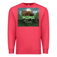 Cardinal Mama bear tumbler Premium Sweatshirt - HowdyJamesFarm