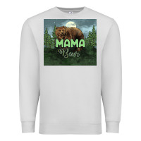 Dove Grey Mama bear tumbler Premium Sweatshirt - HowdyJamesFarm