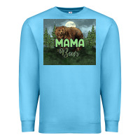 Ocean Blue Mama bear tumbler Premium Sweatshirt - HowdyJamesFarm