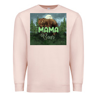 Pale Pink Mama bear tumbler Premium Sweatshirt - HowdyJamesFarm