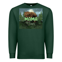 Sports Green Mama bear tumbler Premium Sweatshirt - HowdyJamesFarm