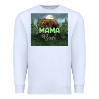 White Mama bear tumbler Premium Sweatshirt - HowdyJamesFarm