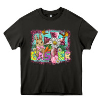 Asphalt easter cross background Heavy Core Tee - BarkalooDesign