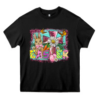 Black easter cross background Heavy Core Tee - BarkalooDesign