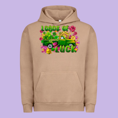 Loads Of Luck St. Patricks Day Urban Hoodie Designed By Fadigitalartstudio