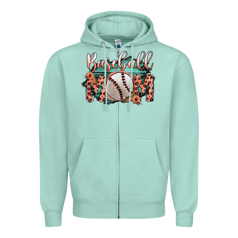 Baseball Mom Zipper Hoodie by Bettercallsaul | Teevron